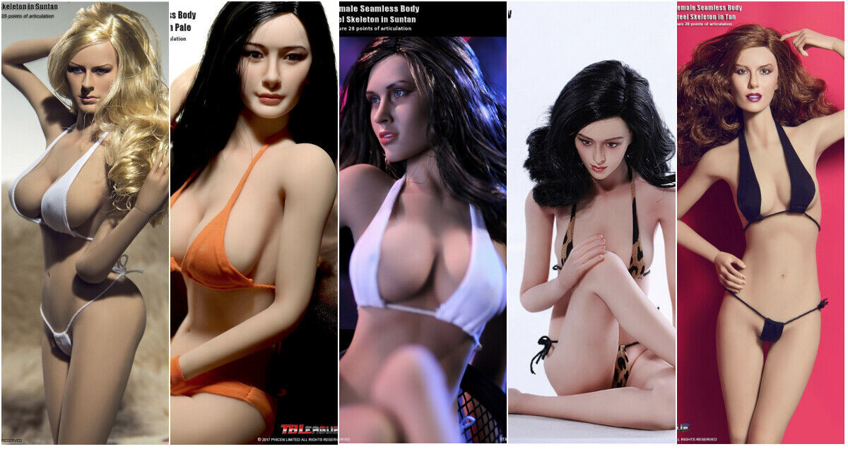 1 :6 TBLeague Female Flexible Seamless figure W/Head PHICEN Body S06/07/09