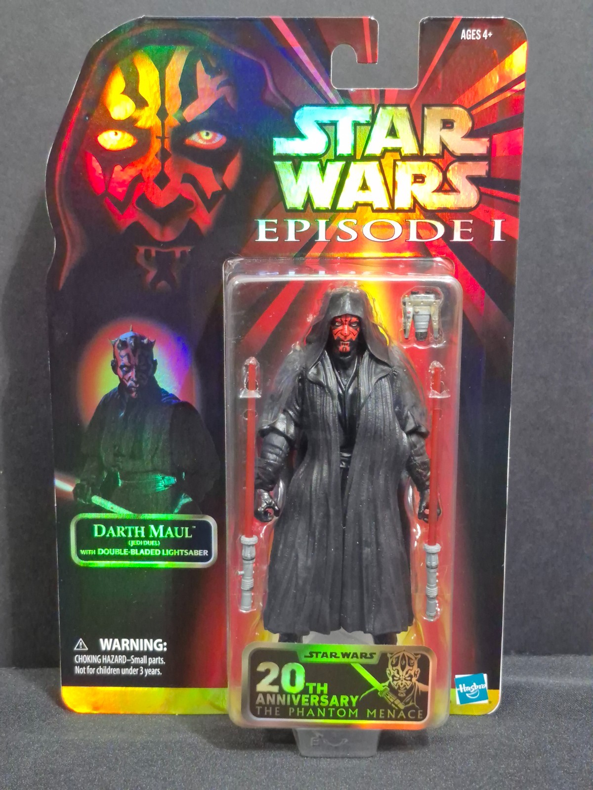 Star Wars Celebration Exclusive Darth Maul Black Series 20th Anniversary Hasbro
