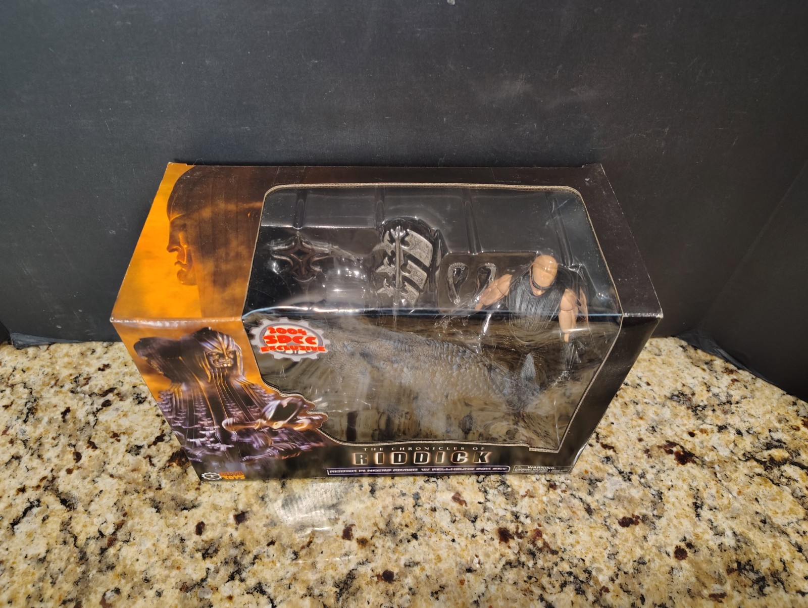 Riddick in Necro Armor w Hellhound SDCC SOTA TOYS Chronicles or Riddick MIB NEW