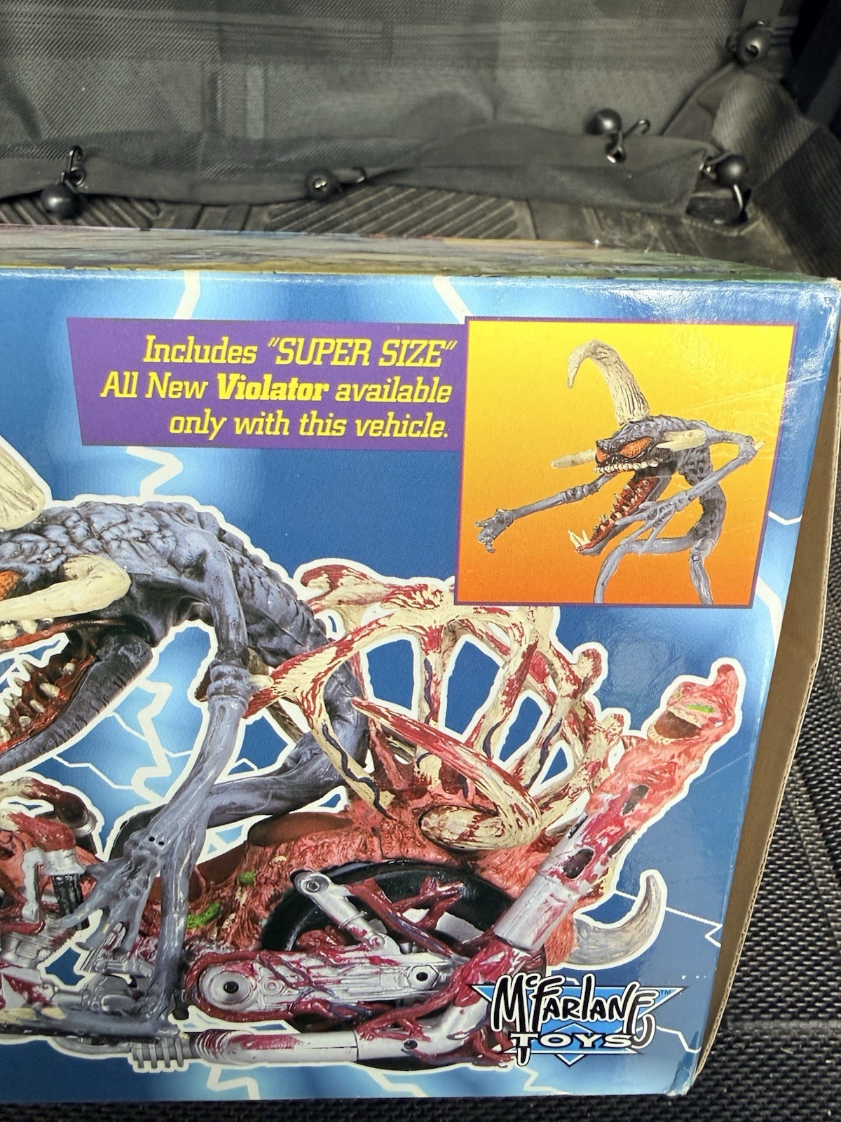 Todd McFarlane’s Spawn Violator Chopper Vehicle w/ Super Size Violator FigureNIB