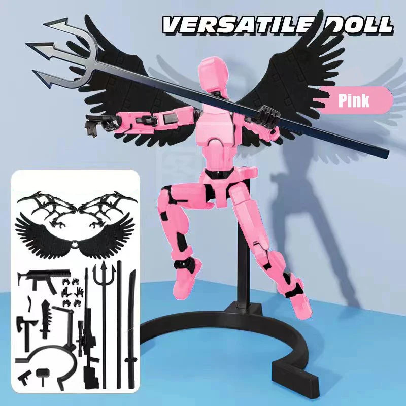 Dummy 13 Multi-Jointed Movable Shapeshift Robot 3D Printed Mannequin Action Figu