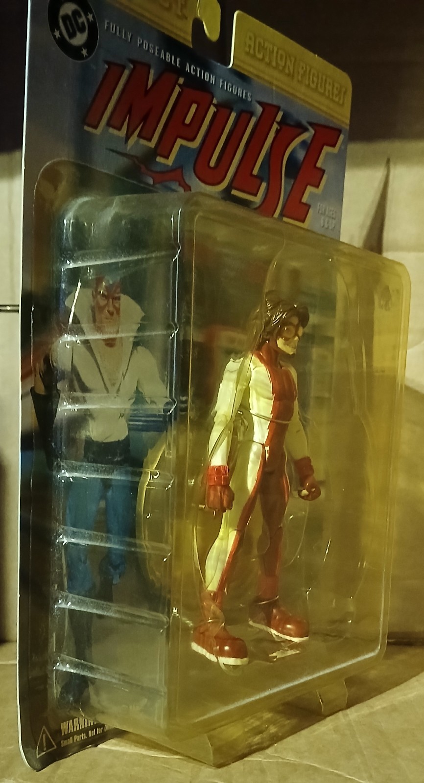 DC Direct Impulse and Max Mercury Action Figures Unopened Packages released 2000