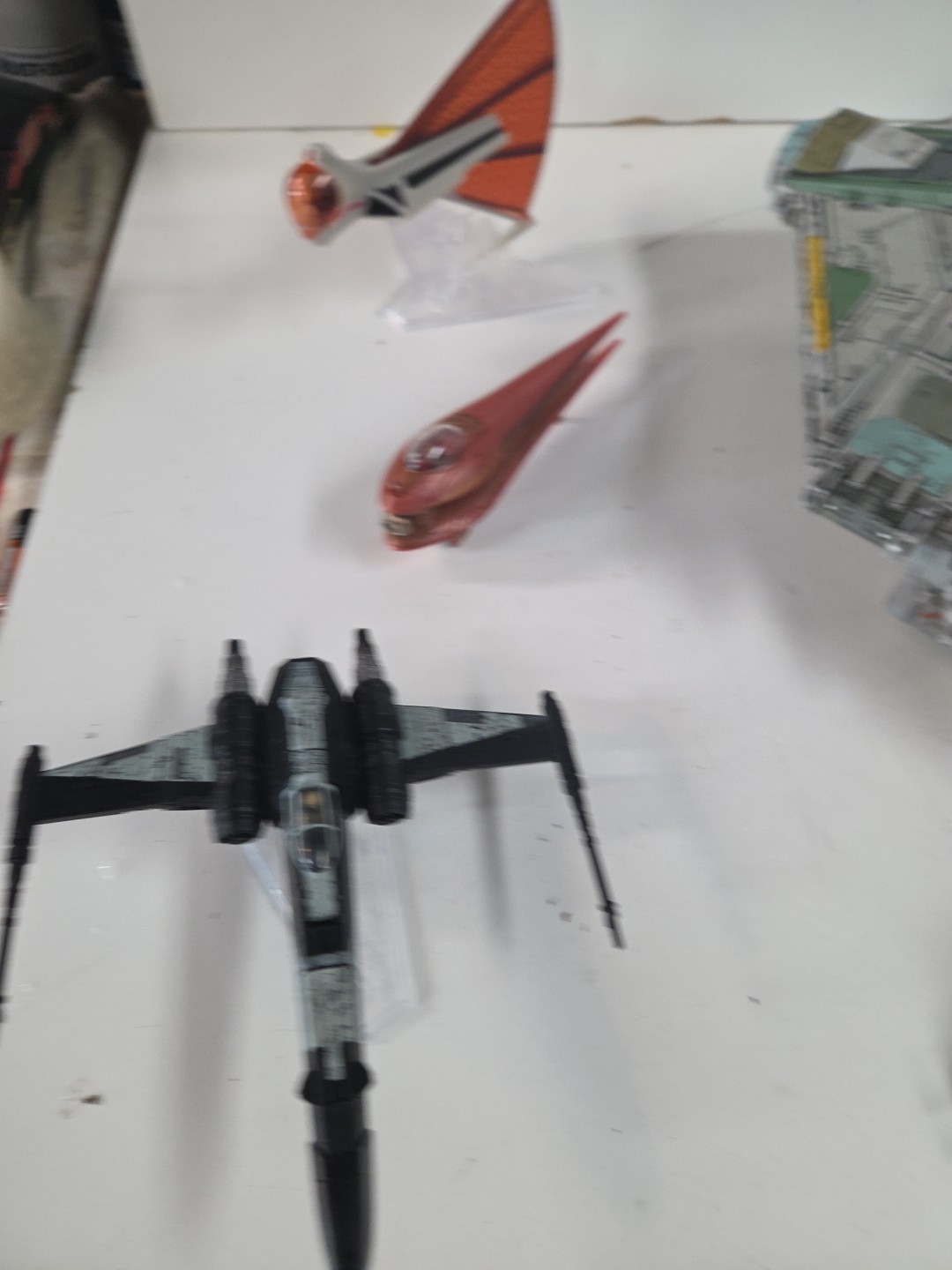 Star Wars Micro Galaxy Squadron Rebels Ghost, Phantom 1 + 2, And Crew Lot
