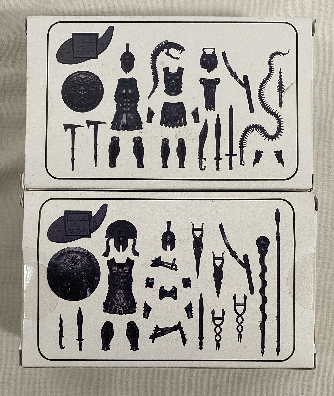 Vitruvian H.a.c.k.s. 1:18 Greek Accessory Set Aged Steel A B Hacks Boss Fight