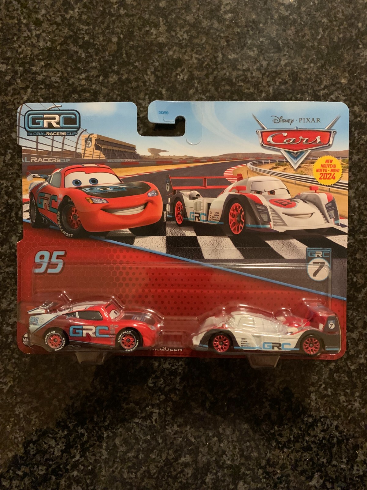 Disney Pixar CARS 2-Pack GRC Lightning McQueen & Shu Todoroki