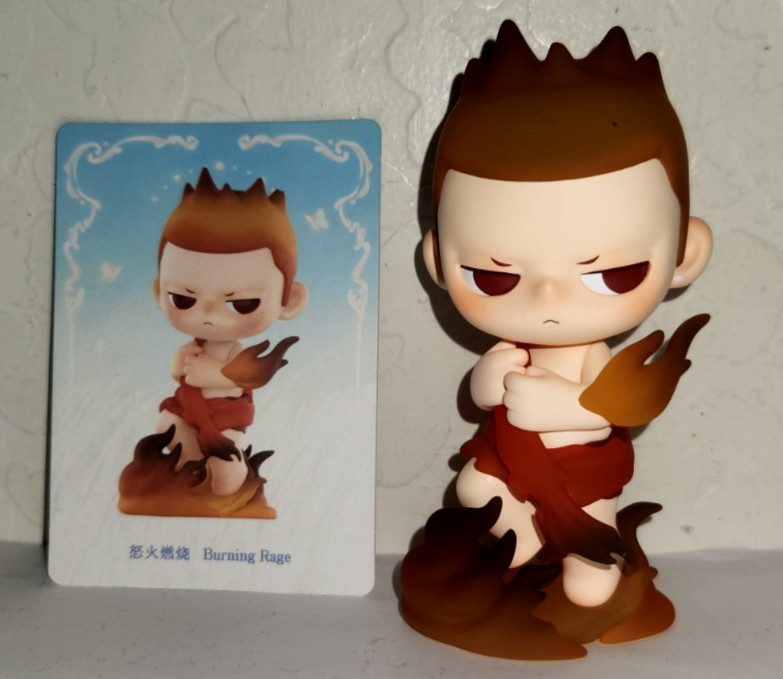 KUBO Angel&rsquo;s Burning Rage Poem Series Figure Toy No Box