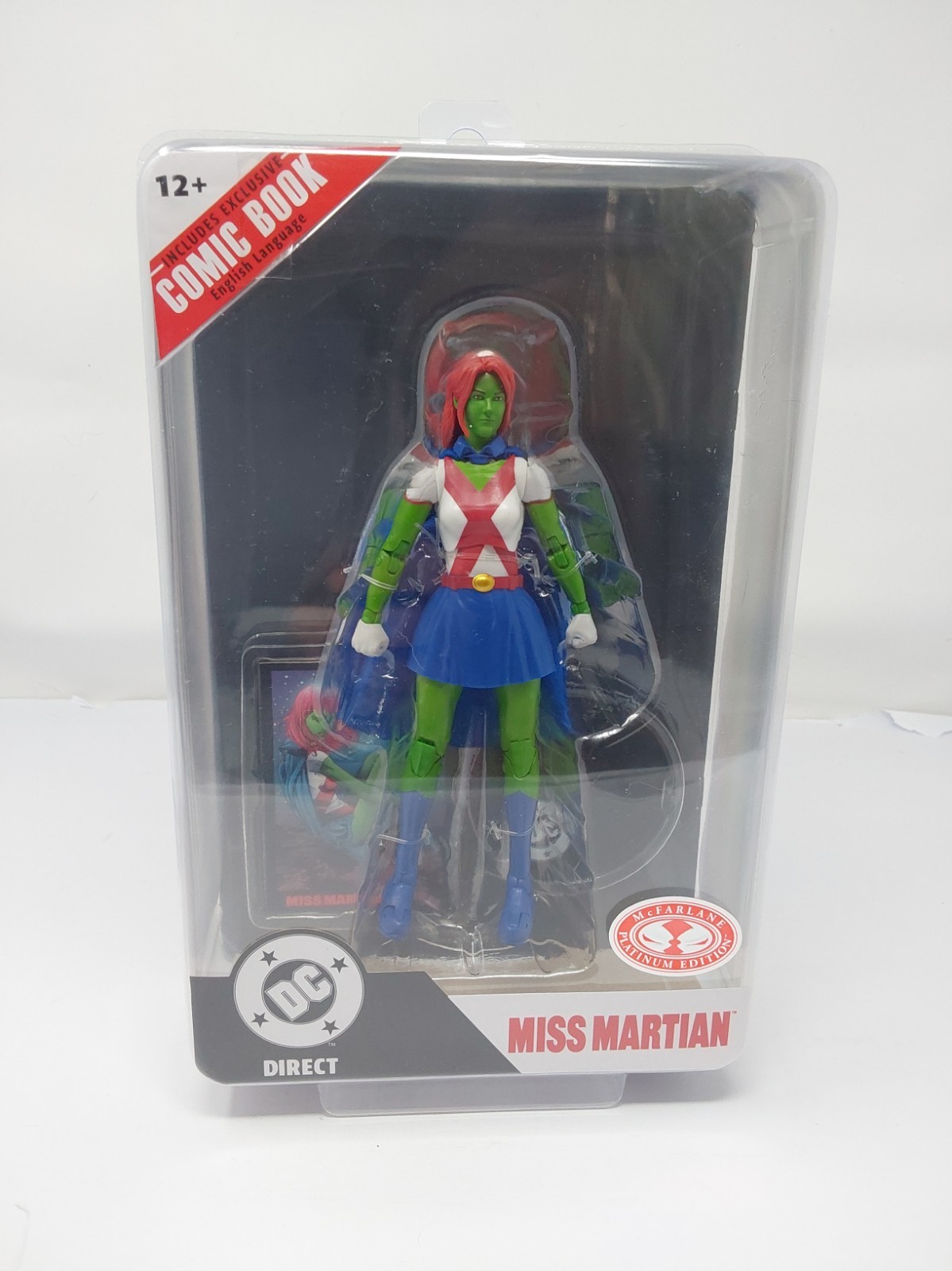 McFarlane DC Direct Page Punchers Miss Martian Red Chase 2026