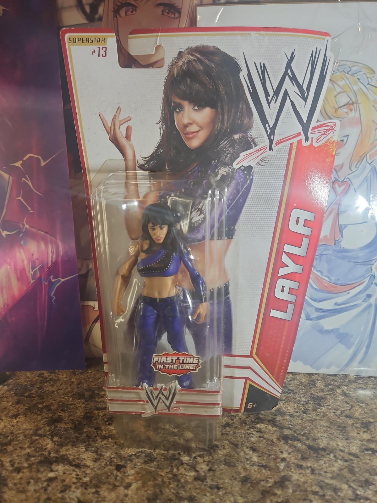 WWE Series 15 Superstar #13 Layla 6” Figure Wrestling Diva 2011 New Sealed