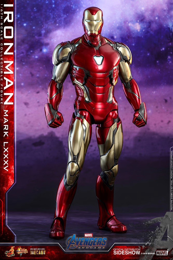 Hot Toys Iron Man Mark LXXXV Mark 85 MMS528 D30 1/6 DIECAST figure NEW SEALED