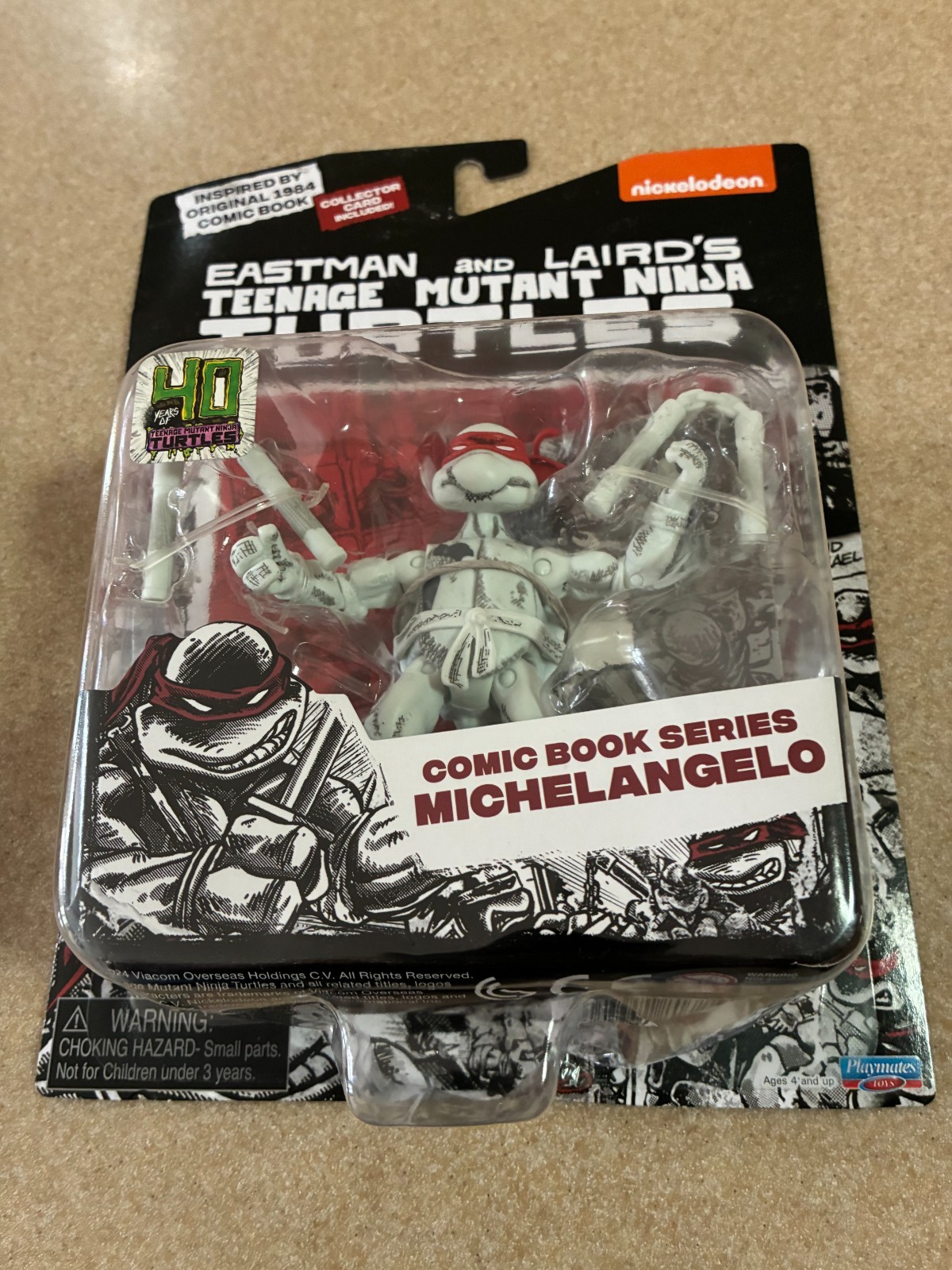 Teenage Mutant Ninja Turtles Comic Book MICHELANGELO Figure Eastman And Laird&rsquo;s
