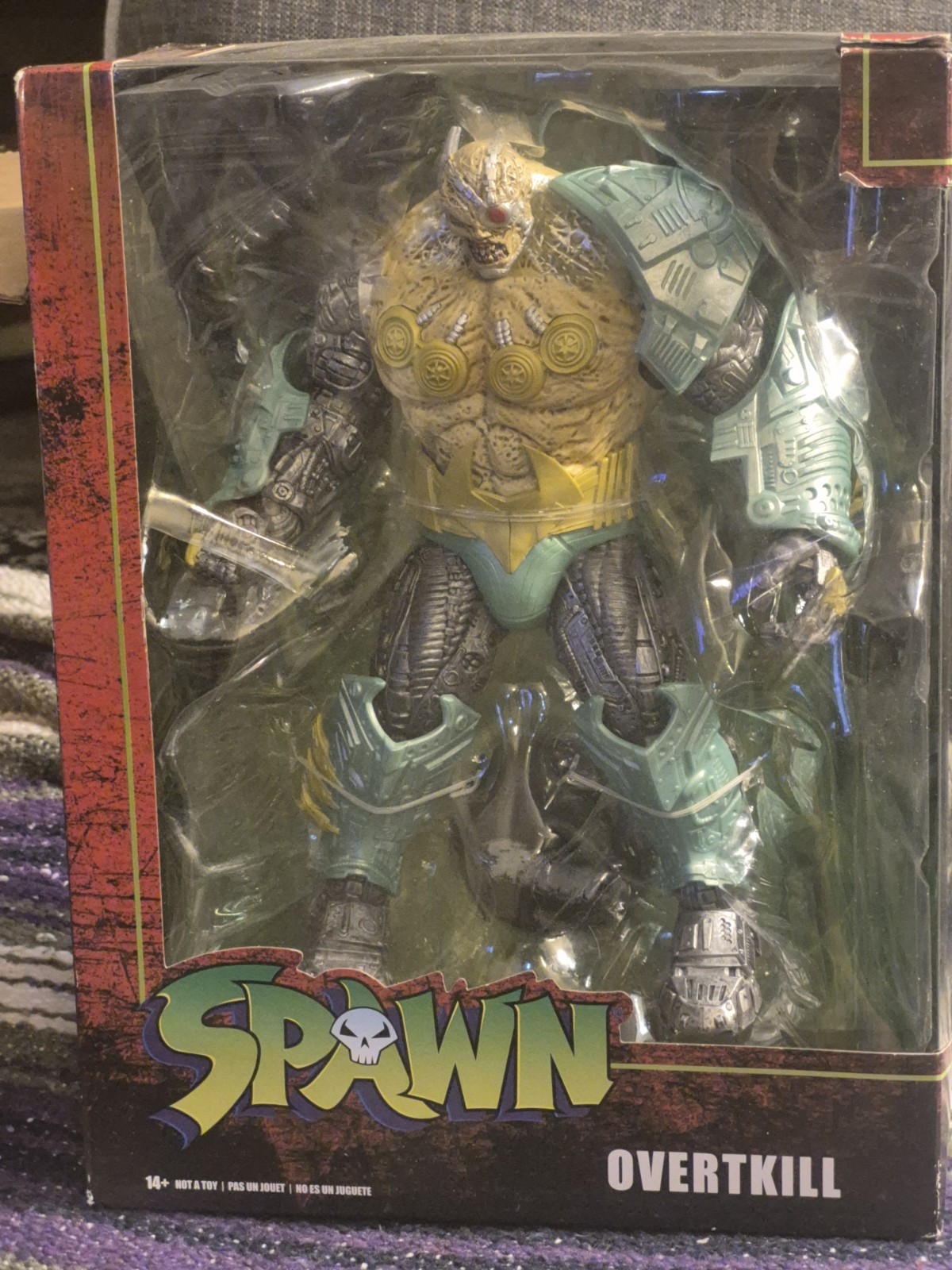 SPAWN MEGAFIG OVERTKILL figure TMP TOYS / MCFARLANE&rsquo;S TOYS