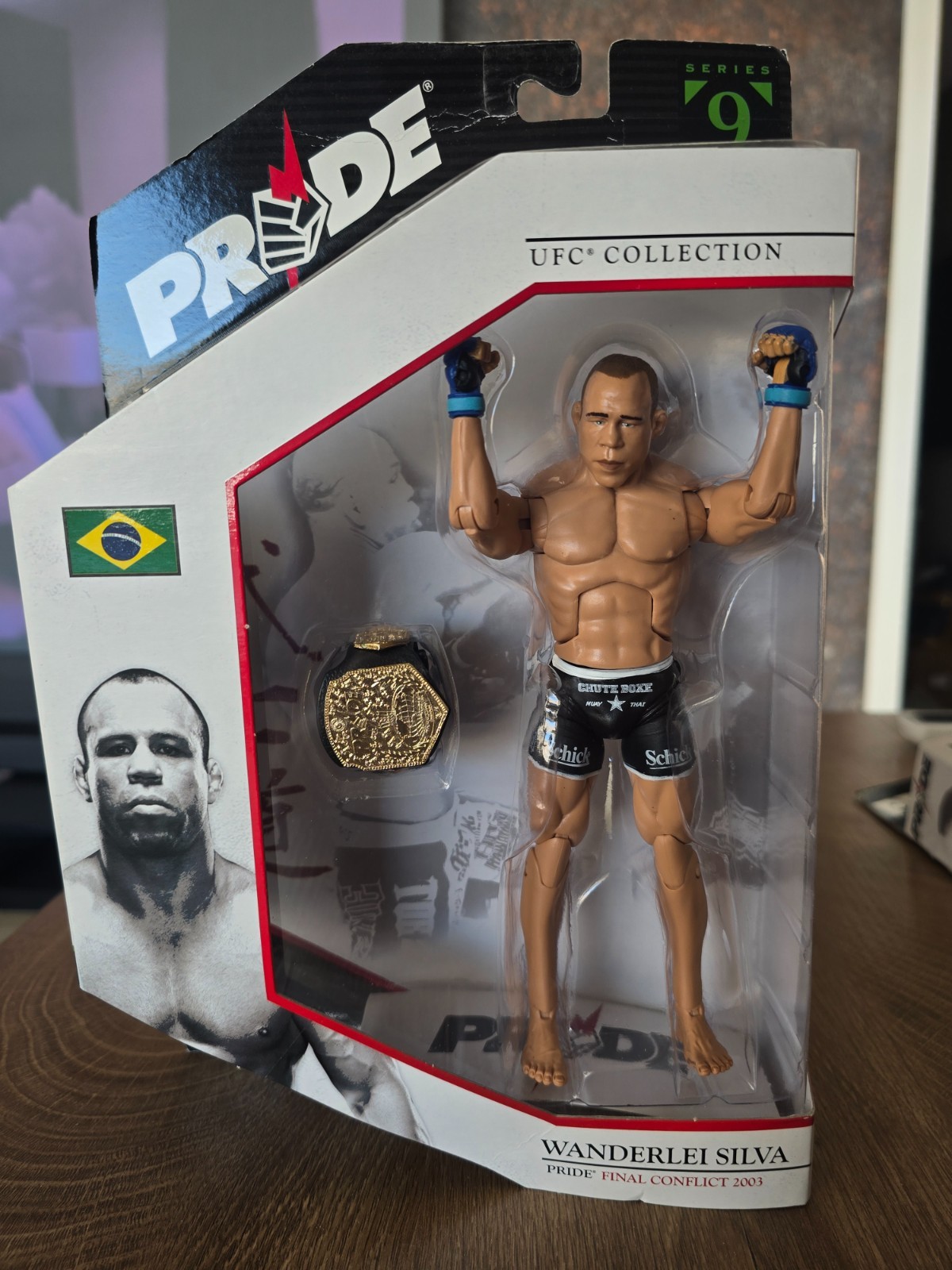 RARE HTF! Wanderlei Silva Pride Final Conflict UFC Series 9 JAKKS Zuffa