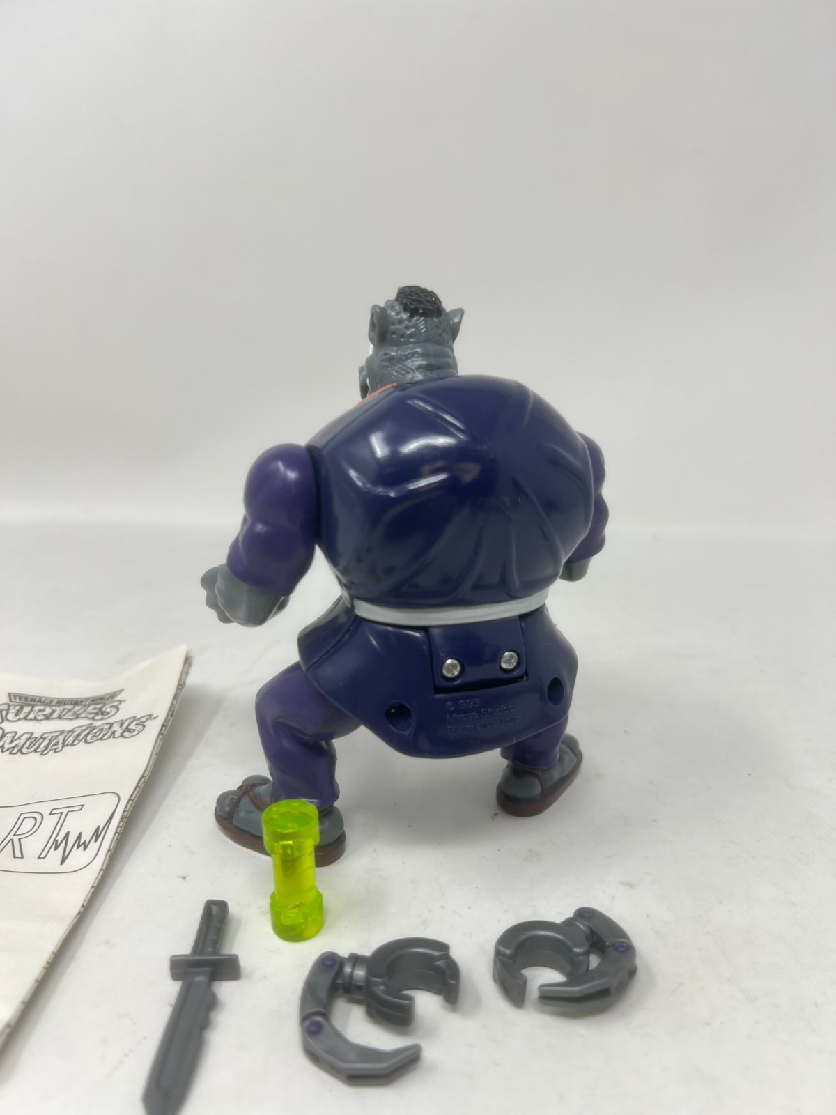 TMNT Auto Mutations Night Ninja Rocksteady 1993 Teenage Mutant Ninja Turtles