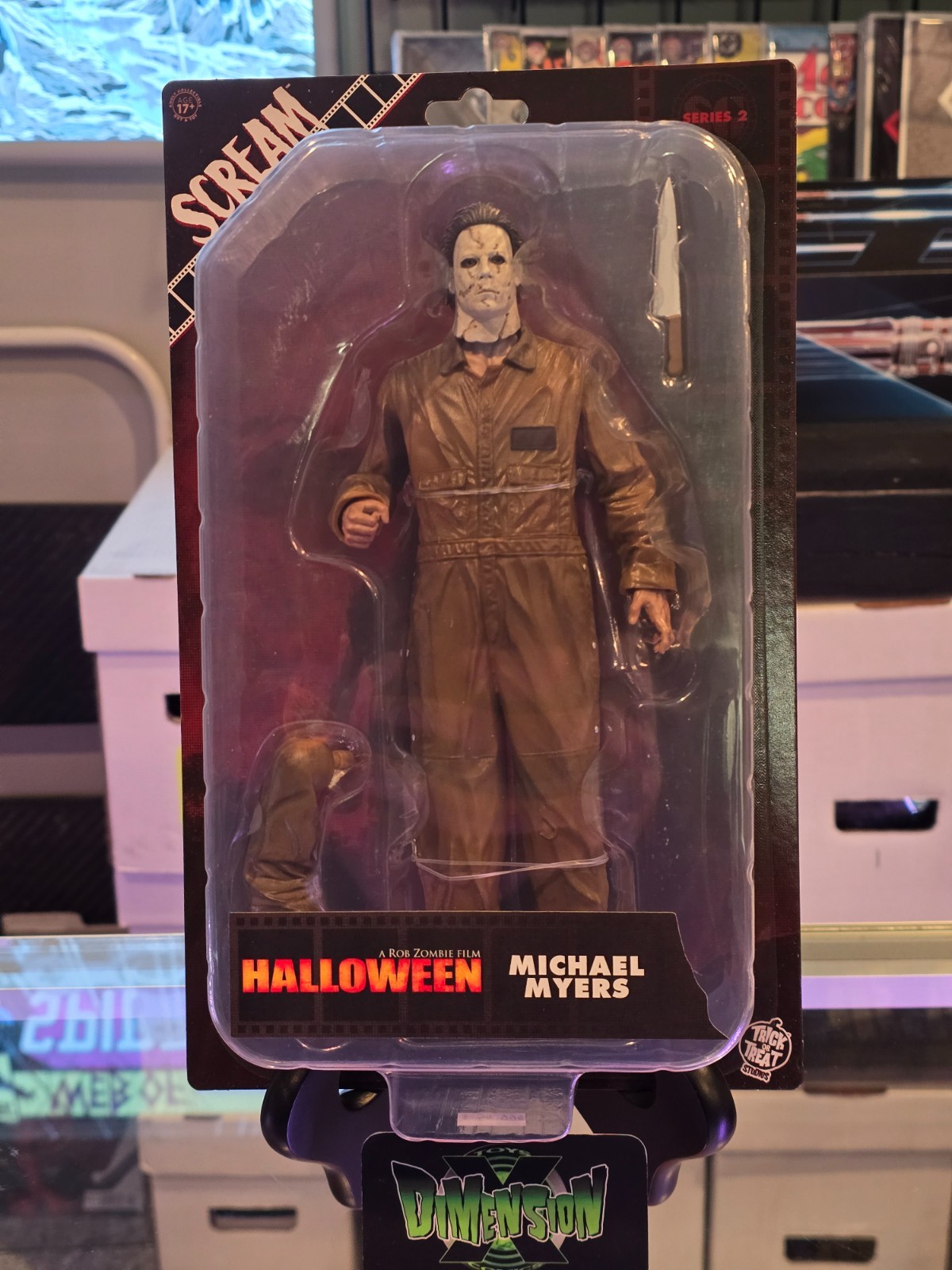 TRICK OR TREAT STUDIOS SCREAM GREATS ROB ZOMBIE&rsquo;S HALLOWEEN MICHAEL MYERS 8-INCH