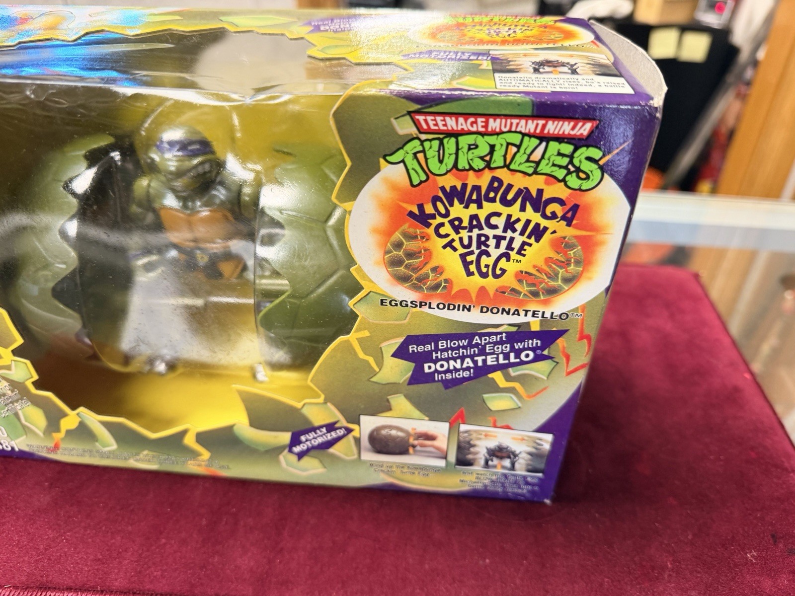 Ninja Turtles KOWABUNGA CRACKIN&rsquo; EGG – Donatello – 1994 TMNT New / Sealed