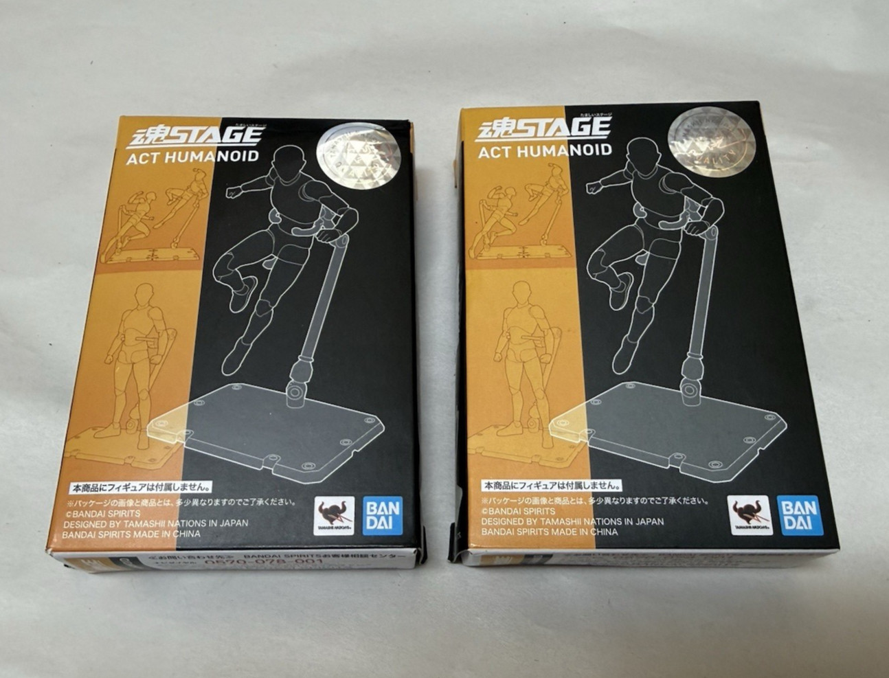 (2) Sets of Stands Stage Act 4 Humanoid Bandai Action Figure Stand BAS56787 FBA