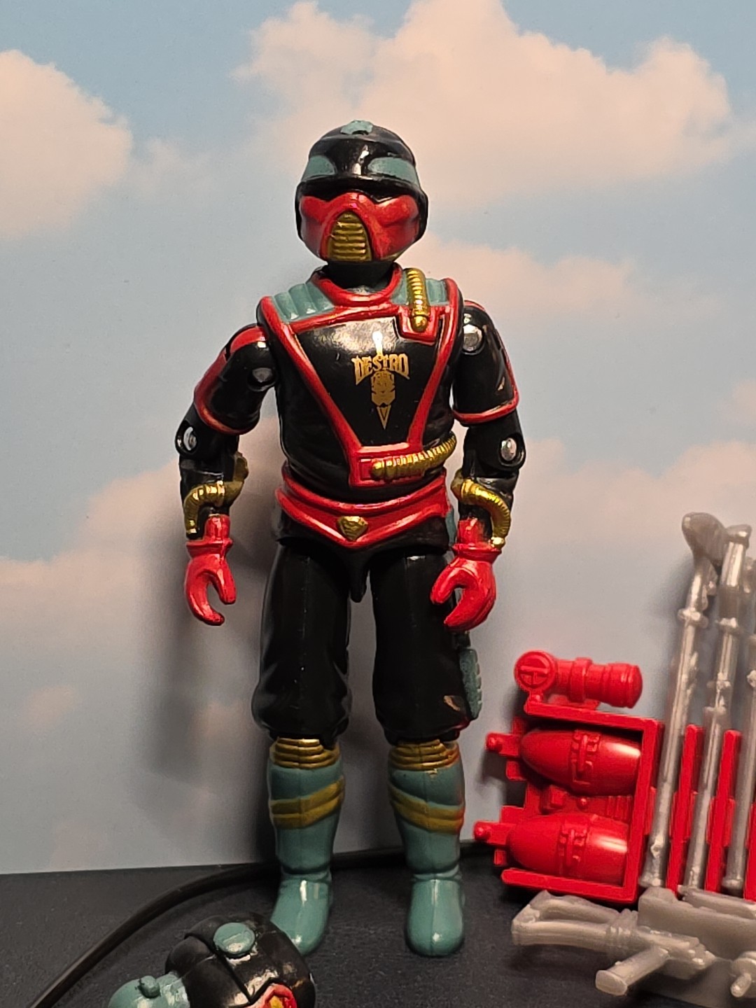 Techno Viper Destro Iron Grenadier Black Major G.I. GI Joe Action Figure 2025