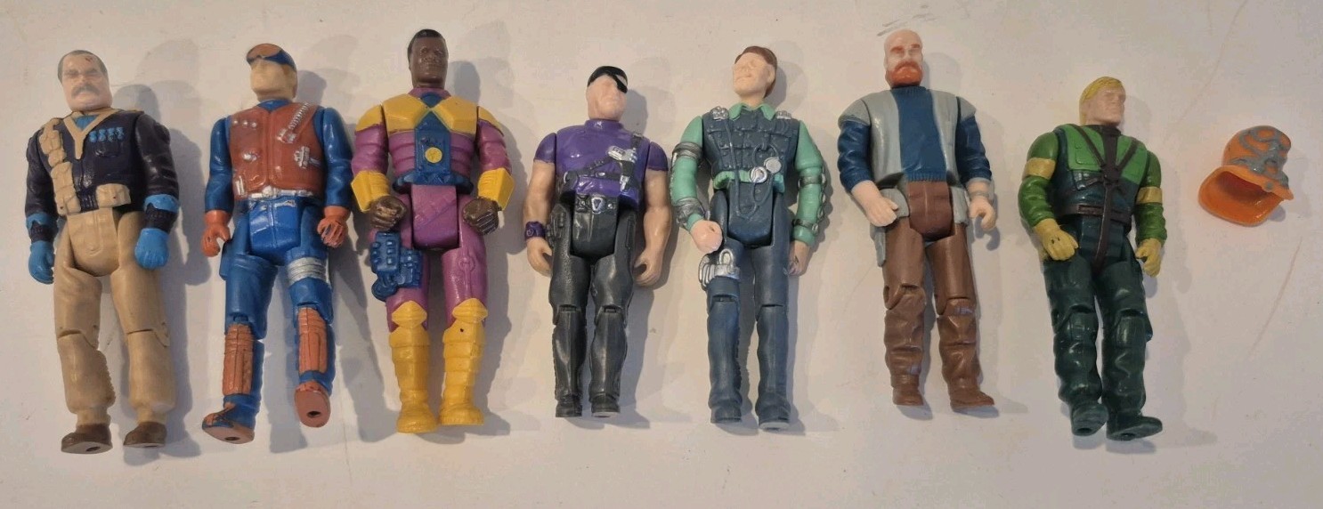M.A.S.K. Kenner Lot Of Vintage 1985 Action Figures