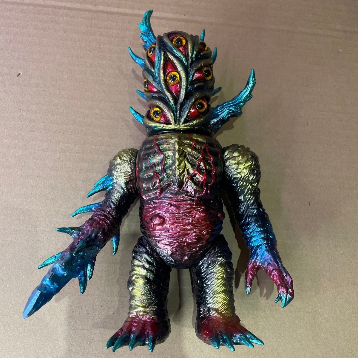 Mercury X Skull Head Butt Marmit Sofubi Soft Vinyl Figure Rare Japan
