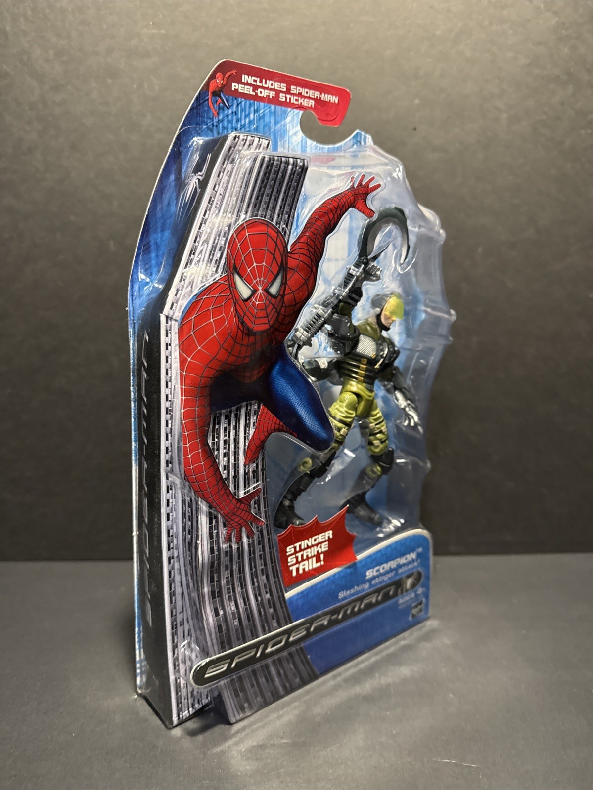 Spider-Man Scorpion with Stinger Strike Tail Action Figure Hasbro 2007