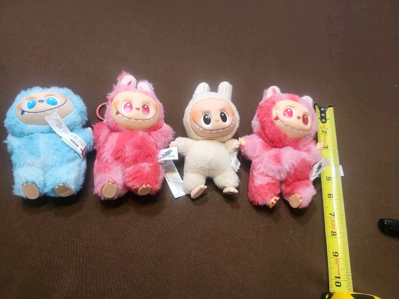 Lot Of 4 AUTHENTIC POP MART Labubu The Monsters V3 Big Into Energy Happiness