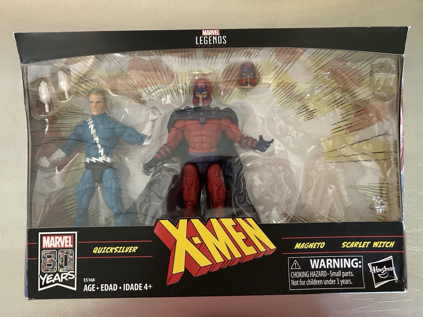 Marvel Legends Family Matters Quicksilver + Magneto 6” (Original Box)