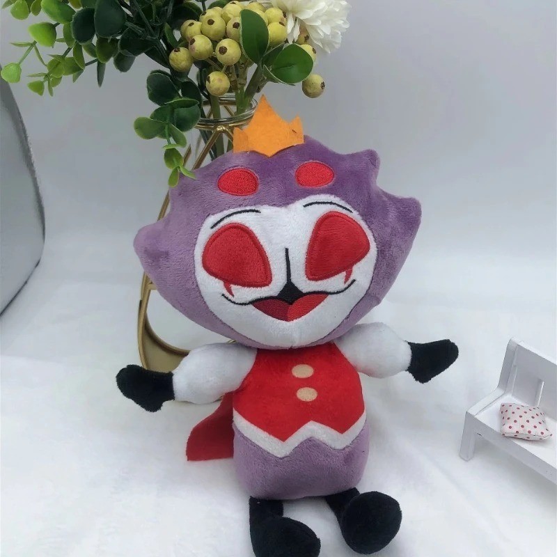 Cartoon Anime Helluva Boss Extremely Evil Boss Plush Toy Demon Doll Gift