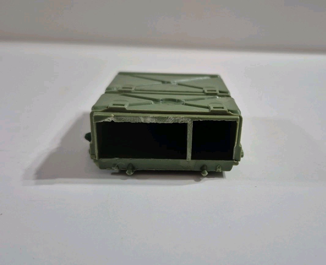 1966 GI Joe Command Post Green Radio For Parts Or Repair