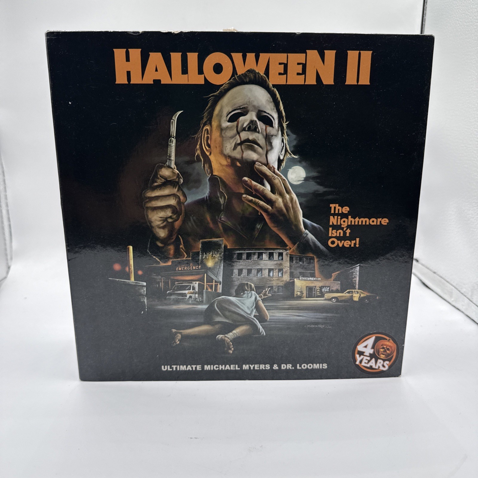 NECA Halloween 2 Ultimate Michael Myers & Dr Loomis – 7&Prime; figures – Reel Toys