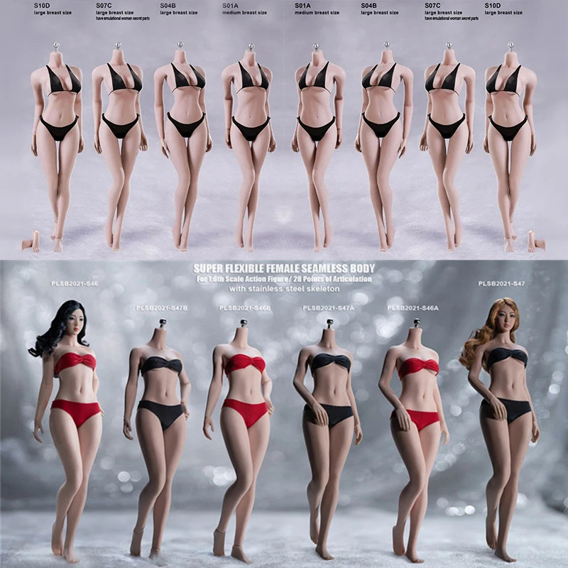 TBL Phicen 1/6 Asian Girl Female Pale&Suntan Seamless Flexible Body 12&Prime; Figure