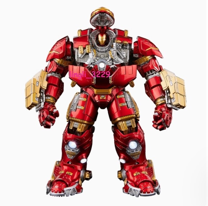 Comicave CS Iron Man MK44 Hulkbuster Action Figure LED Model Collect 1/12 IN USA