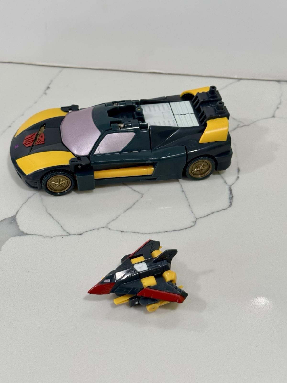 Transformers Armada Wheeljack +Wind Sheer COMPLETE Super-Con + Instructions