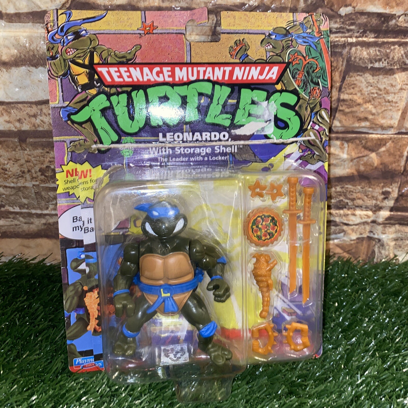 Playmates Teenage Mutant Ninja Turtles TMNT Classics Leonardo Figure NEW Open