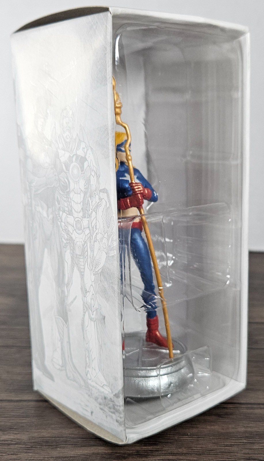 WHITE PAWN STARGIRL Eaglemoss DC Chess Collection #79 sealed, no magazine