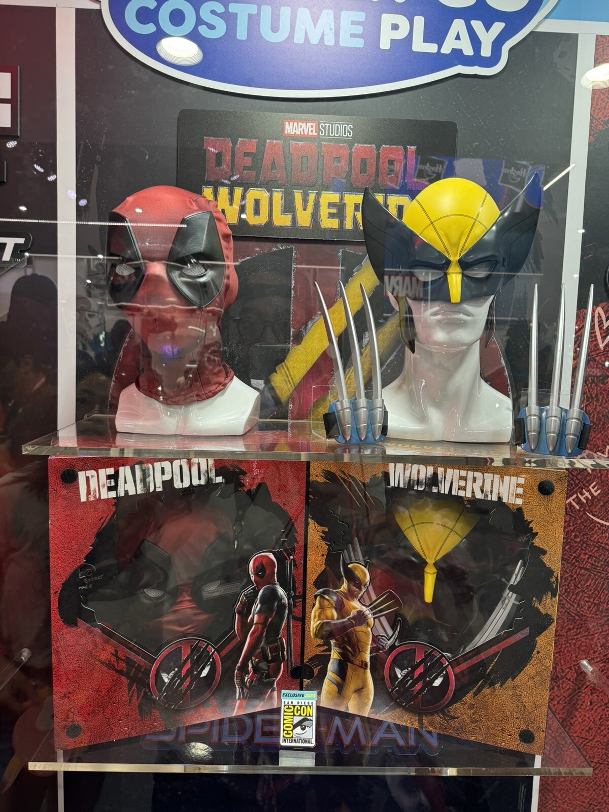 SDCC 2024 Exclusive Deadpool & Wolverine Jazwares Comic Con Mask Cosplay 235/250