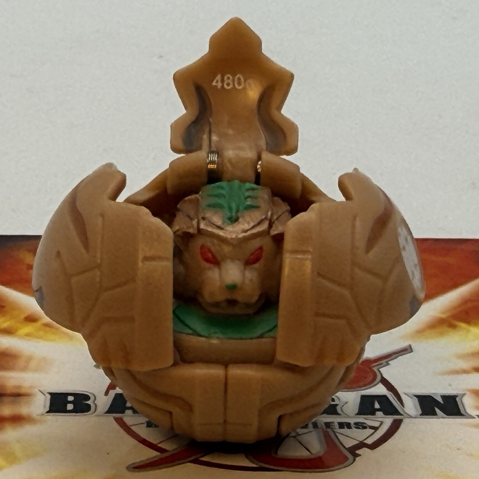 BAKUGAN Tigrerra B1 480g Tan Pyrus BATTLE BRAWLERS