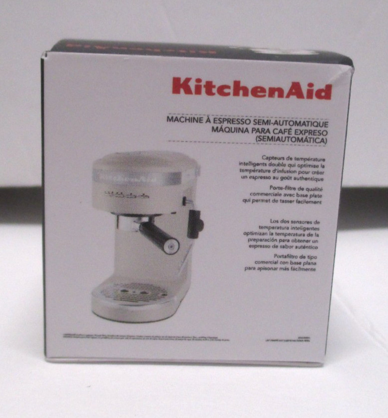NEW ZURU MNI BRANDS KITCHENAID SEMI-AUTOMATIC ESPRESSO MACHINE #1A15 BIN MN1