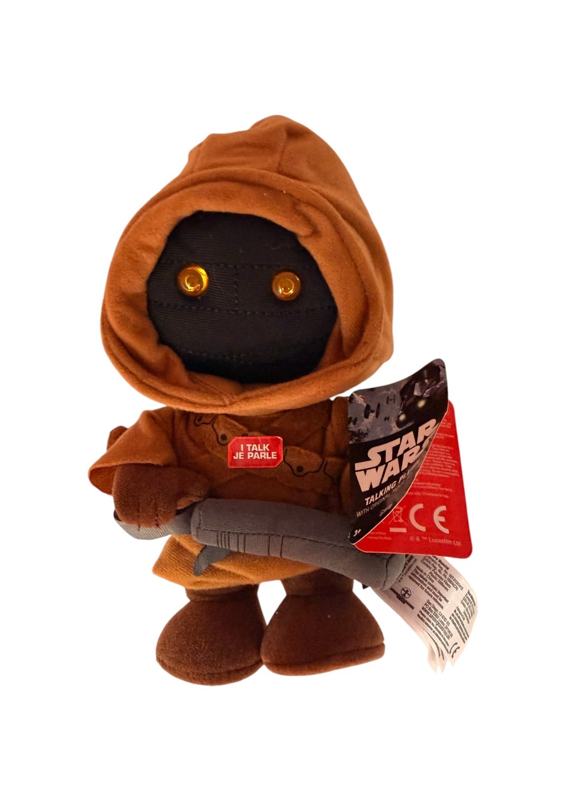 Stuffed Star Wars Plush Toy – 9&Prime; Talking Jawa Doll