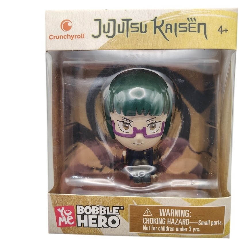 Crunchyroll Jujutsu Kaisen Maki Zenin YuMe Bobble Hero Anime Figure
