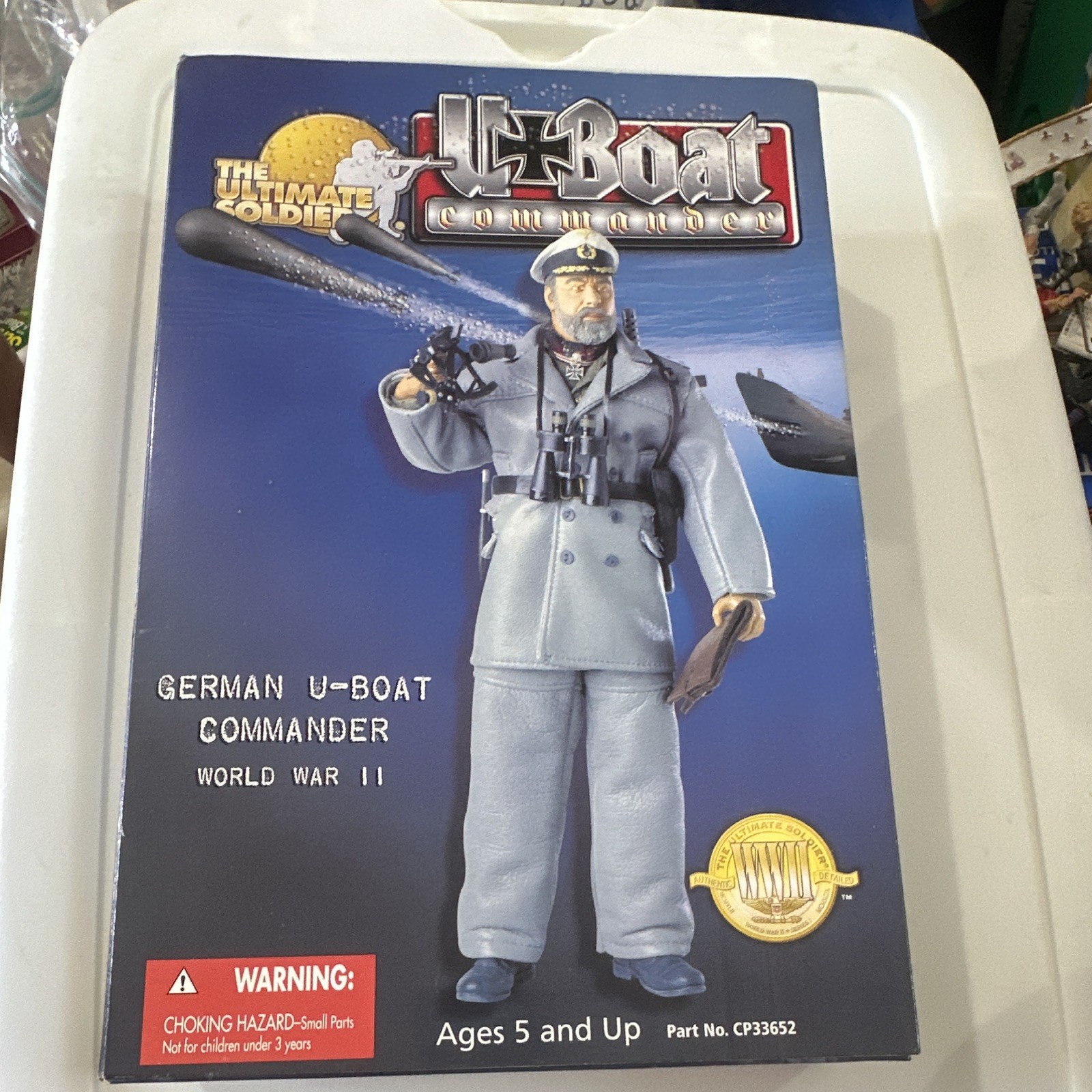 21st Century Toys Ultimate Soldier German U-Boat Commander Boxed w/ Gear