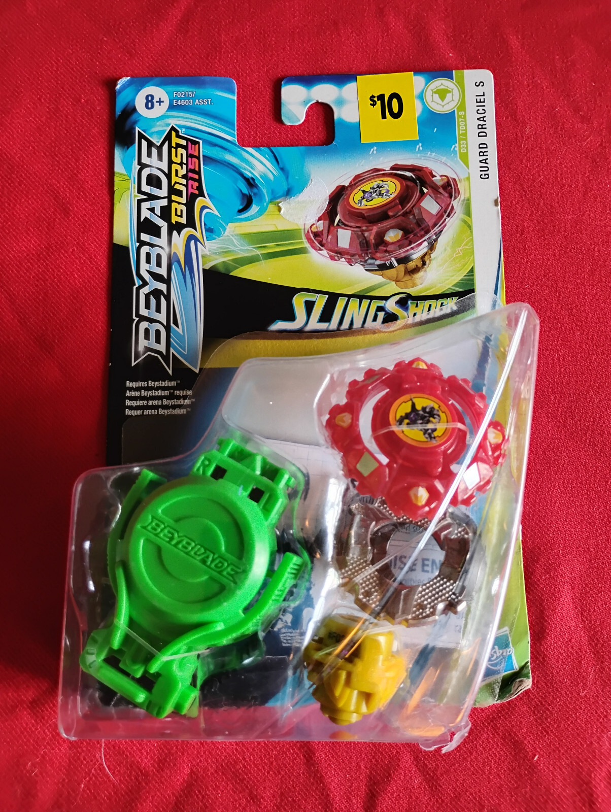 Beyblade Burst Rise Sling Shock Guard Draciel S