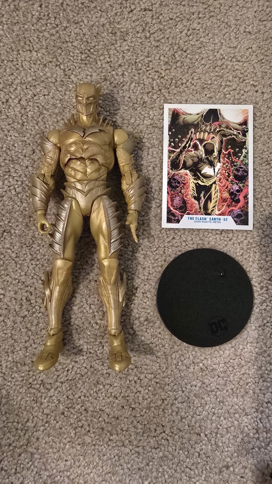 McFarlane DC Multiverse Red Death Reverse Flash Earth-52 Gold Label COMPLETE