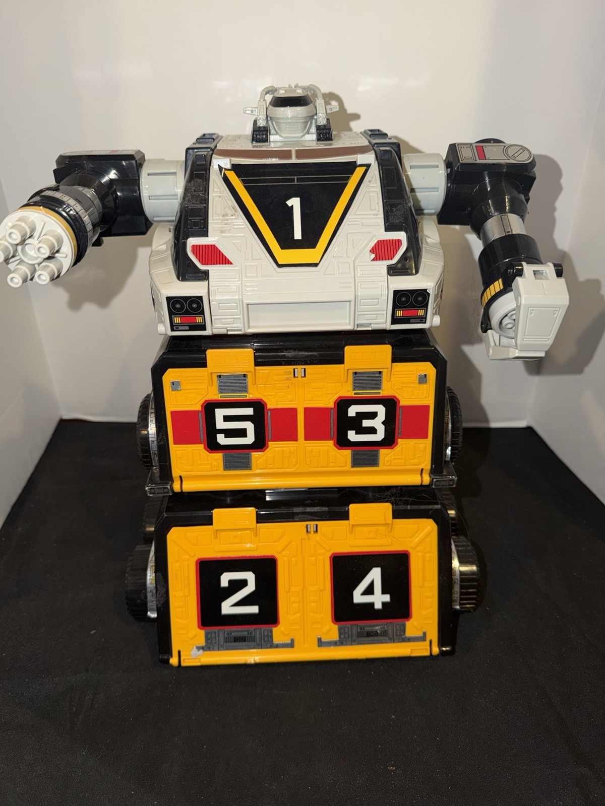 Power Rangers Turbo Deluxe Artillatron Transportation Zord! 1997 Bandai!