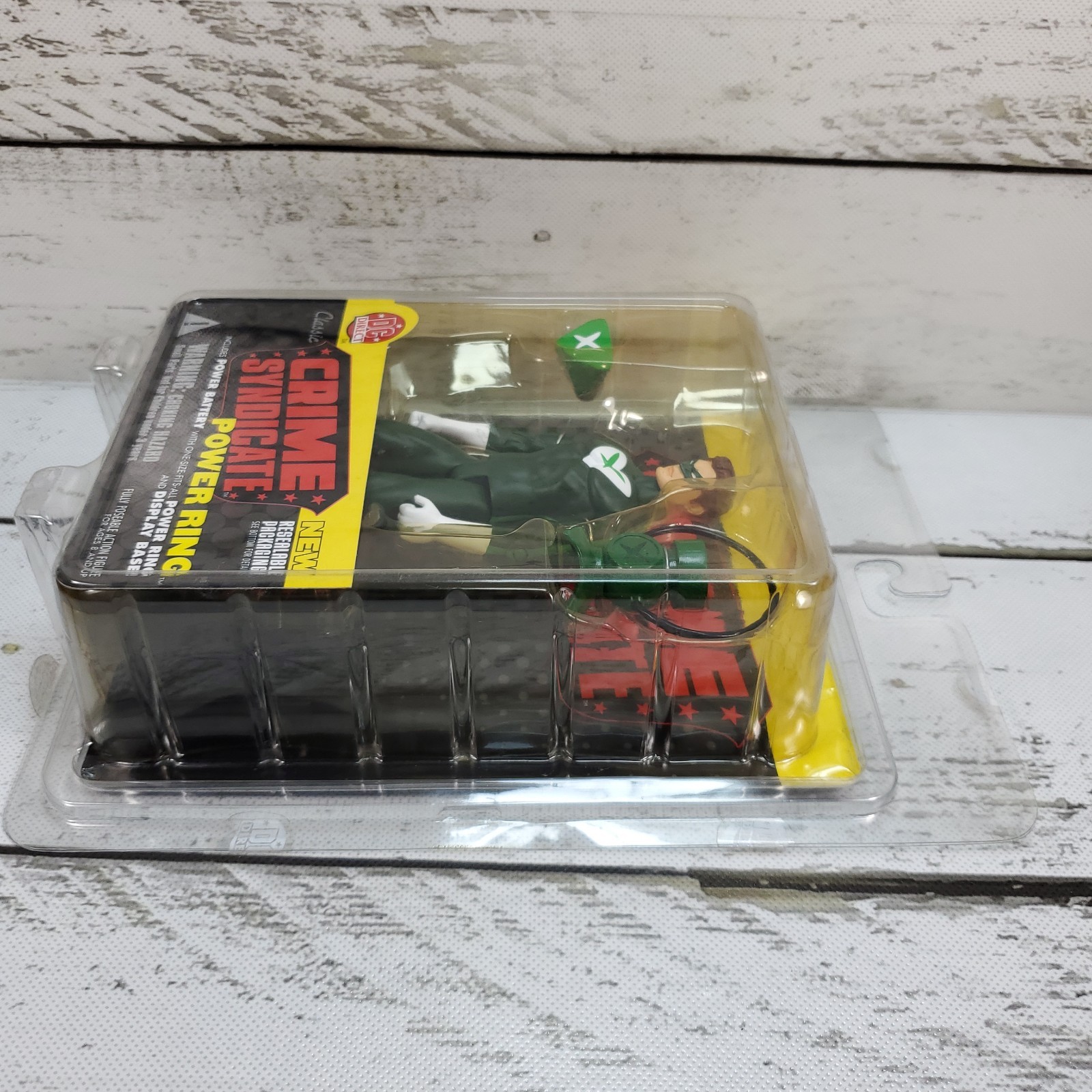 DC Direct Crime Syndicate Power Ring 2002 6&Prime; Adjustable Action Figure Vintage