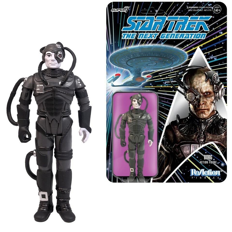 Super7 Star Trek Borg The Next Generation 3.75&Prime; Action Figure