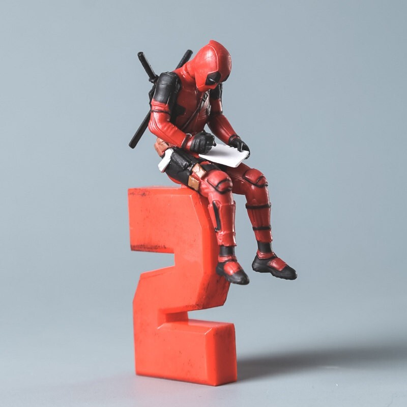 Deadpool Car Interior Figure – Dashboard Anime Decoration Action Figure for Fans