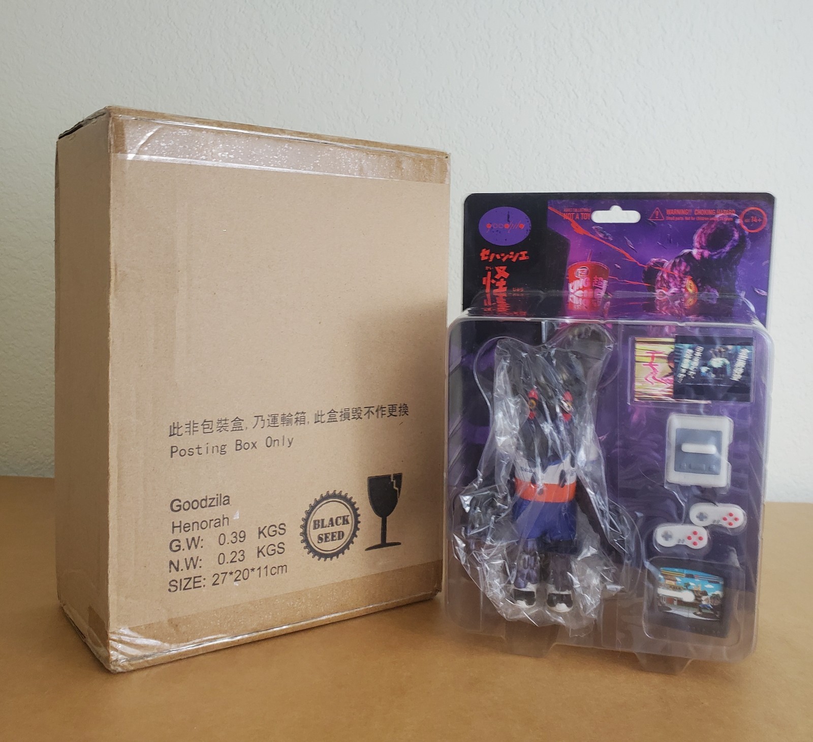 Henorah by Noger Chen, Black Seed Toys Sofubi