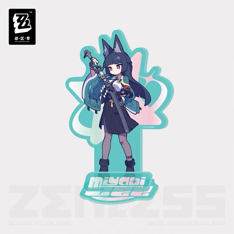 miHoYo Official Zenless Zone Zero Dreams Come True Acrylic Stand ZZZ Standee