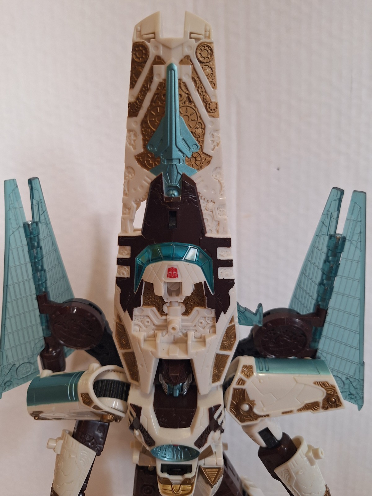Transformers Cybertron Voyager Class Vector Prime Hasbro 2005 Incomplete