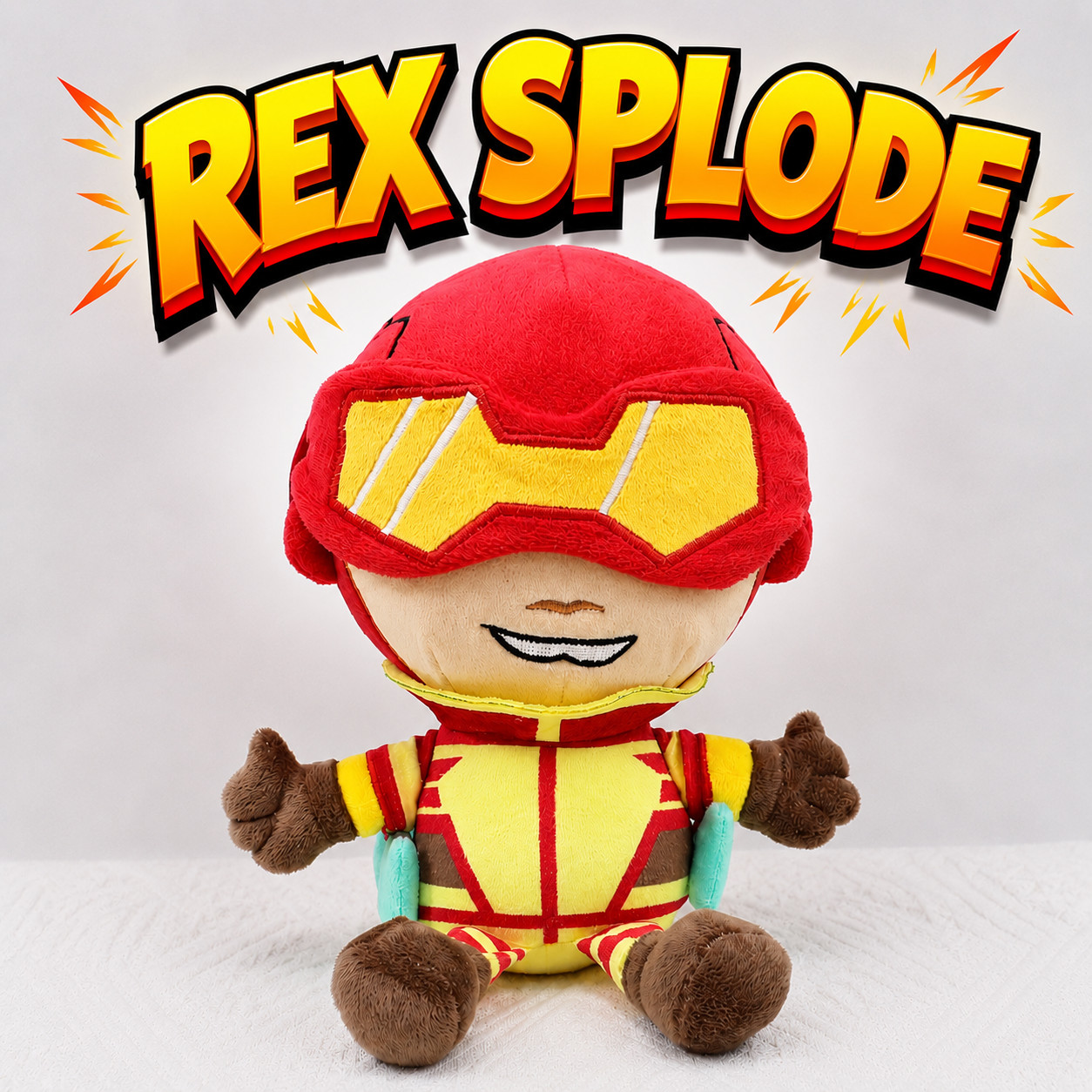 Invincible Rex Splode Plush Toy 20CM Soft Stuffed Figure Doll Gift